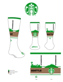 Starbucks Sock Concept